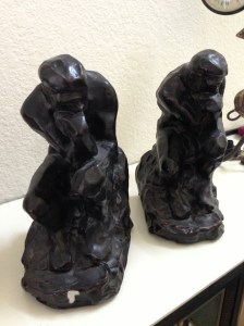 The Thinker bookends